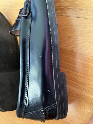 Mocasines niña azul marino