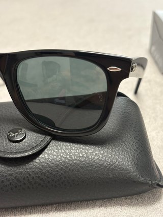 Gafas de Sol Ray-Ban Wayfarer Black/Grey talla 50