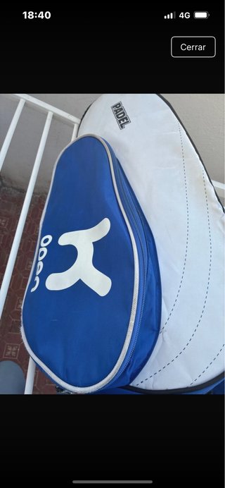 Mochila de pádel azul