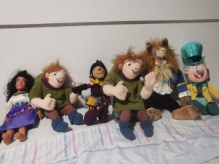 Lote de peluches Disney vintage