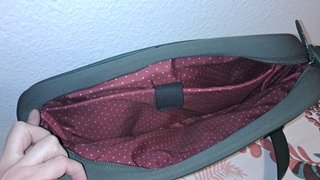Bolso bandolera verde azulado