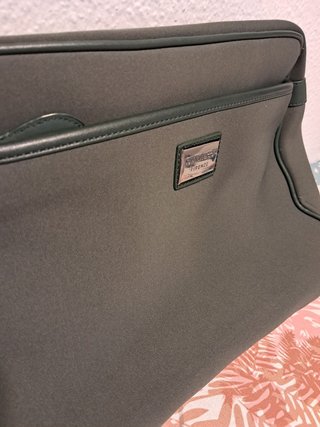 Bolso bandolera verde azulado
