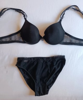 Conjunto lencería negro