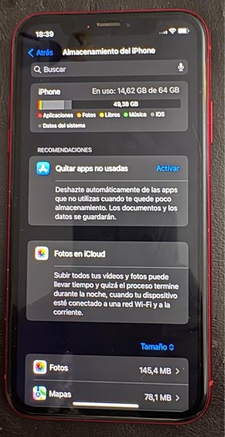 iPhone X Rojo