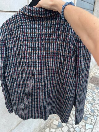 Giacca vintage a quadri