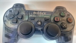 Mando PS3 Sony gris transparente