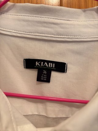 Blusa Kiabi Blanca Talla 36.