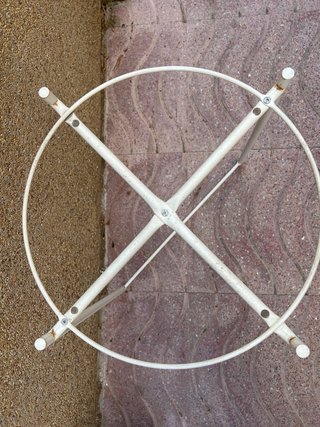 Mesa auxiliar IKEA GLADOM blanca