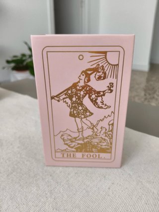 Tarot Rojo Rubí Láser Nuevo