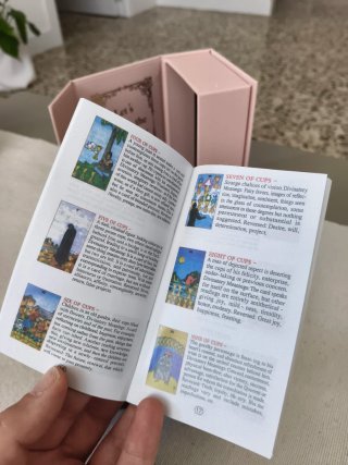 Tarot Rojo Rubí Láser Nuevo