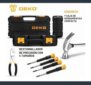 Maletín Caja Herramientas 62 Piezas