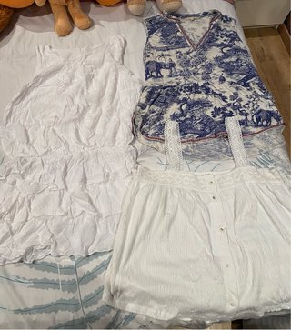 Pack 3 prendas: 2 camisas y 1 vestido