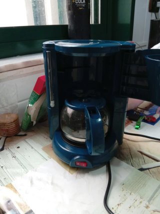 Cafetera Ufesa Azul