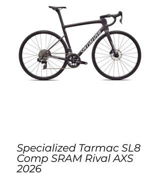 Specialized Tarmac SL8 Comp AXS 56 Talla L