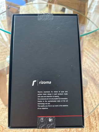 Puños Moto Rizoma GR205A Negros/Plata