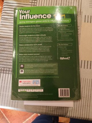YOUR INFLUENCE TODAY A2 Student's book: libro d...