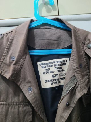 Chaqueta LOREAK MENDIAN M 4 bolsillos verde