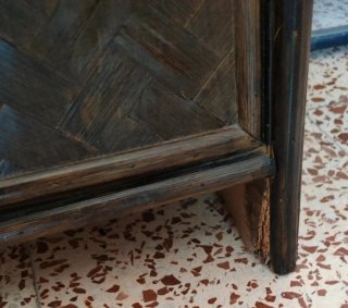 Mueble de bambú