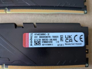 Kit 32GB DDR5 4800MHz Kingston FURY Beast