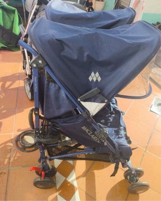 Sillita Gemelar Azul Maclaren