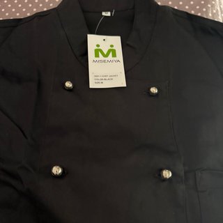 Chaqueta Chef Misemiya Negra