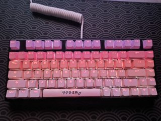 Teclado Niz Plum 82 + 2 Set Tai Hao Keycaps