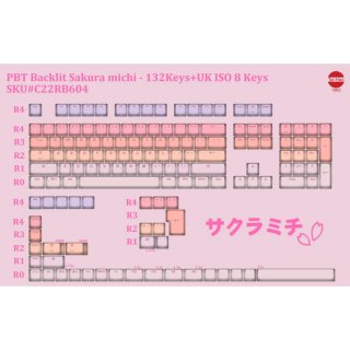 Teclado Niz Plum 82 + 2 Set Tai Hao Keycaps