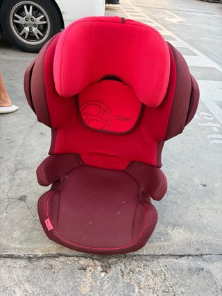 Silla coche Cybex roja