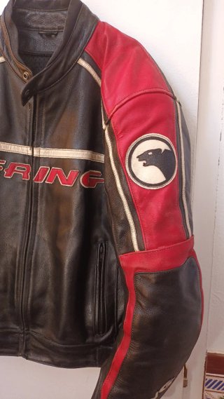 Chaqueta de cuero Bering moto