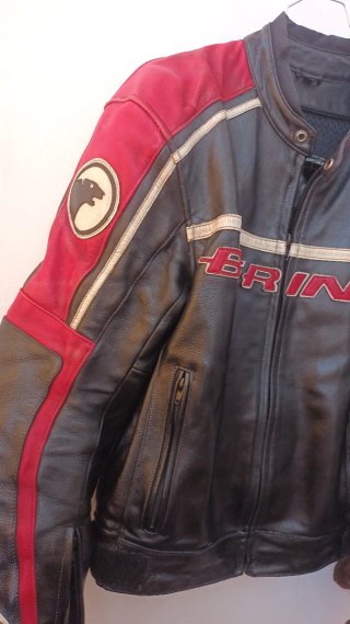 Chaqueta de cuero Bering moto