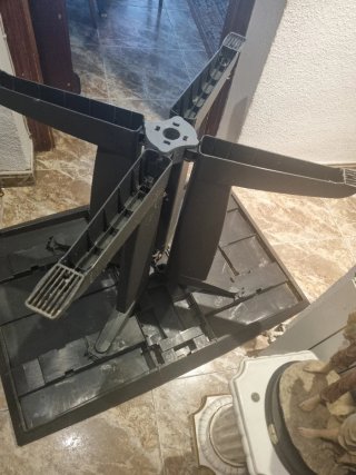 Mesa plegable de plástico