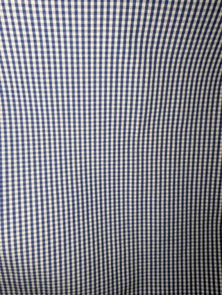 Camisa de cuadros Zara azul y blanco