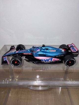 Coche 1:18 Solido Fernando Alonso Firmado