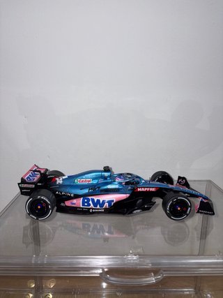 Coche 1:18 Solido Fernando Alonso Firmado