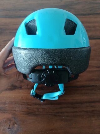 Casco Btwin Turquesa 53-56cm