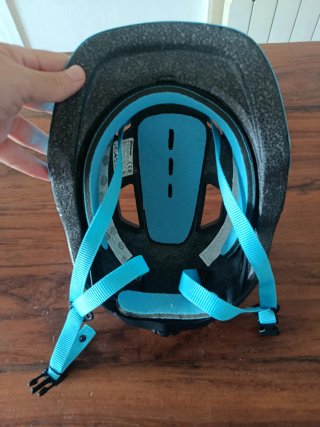 Casco Btwin Turquesa 53-56cm