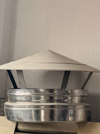Sombrerete Caperuza Acero Inox Chimenea