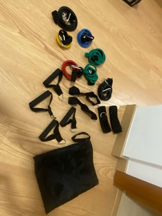 Kit Fitness Completo: Mancuernas, Bandas y Más