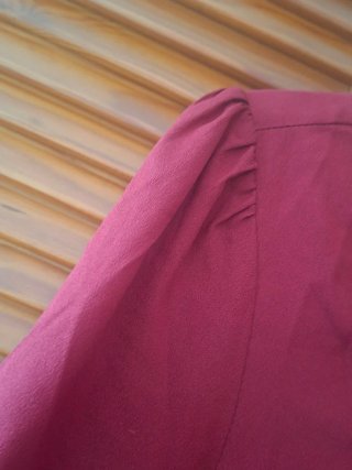 Vestido granate H&M Talla 42