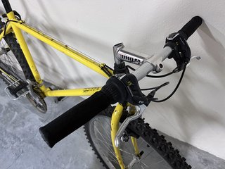 Bicicleta montaña vintage perfecta uso urbano
