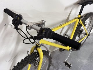 Bicicleta montaña vintage perfecta uso urbano