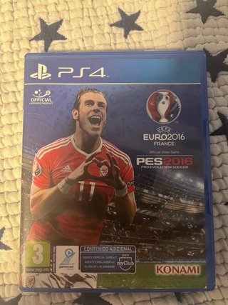 PES 2016 PS4 - Pro Evolution Soccer - Euro 2016