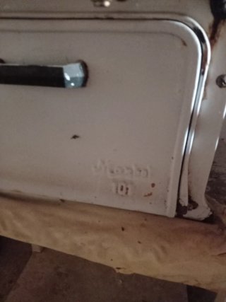 Antigua cocina de gas. Maxbel 101. Año 1952