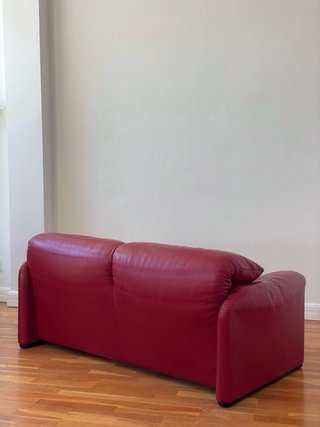 Sofá Cassina Maralunga Piel 90s