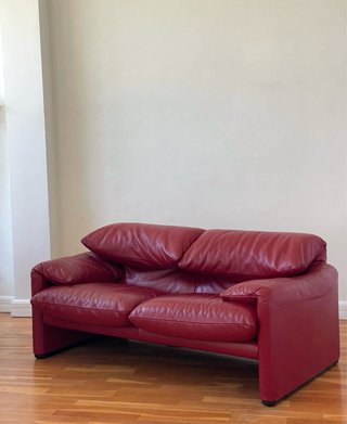 Sofá Cassina Maralunga Piel 90s