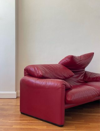 Sofá Cassina Maralunga Piel 90s