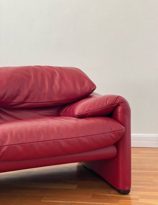 Sofá Cassina Maralunga Piel 90s
