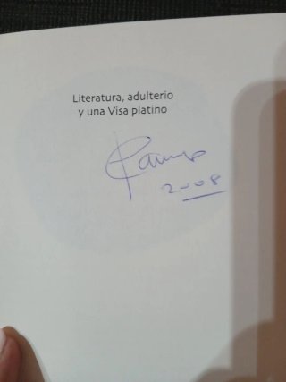 Literatura, adulterio y una Visa platino