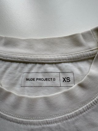 Camiseta Nude Project Beige Talla XS