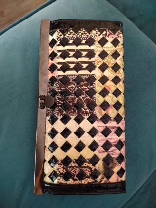 Cartera de mano patchwork
